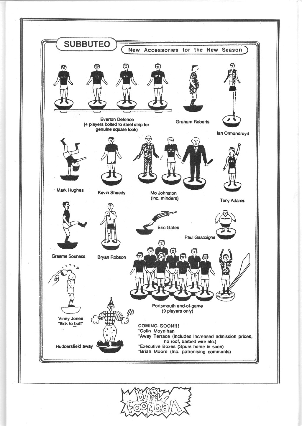 Fanzines and Subbuteo, the perfect&nbsp;match.