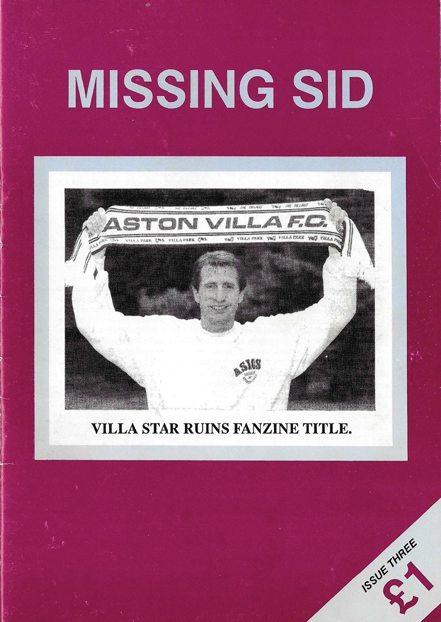 FOTD; Missing Sid, Aston Villa