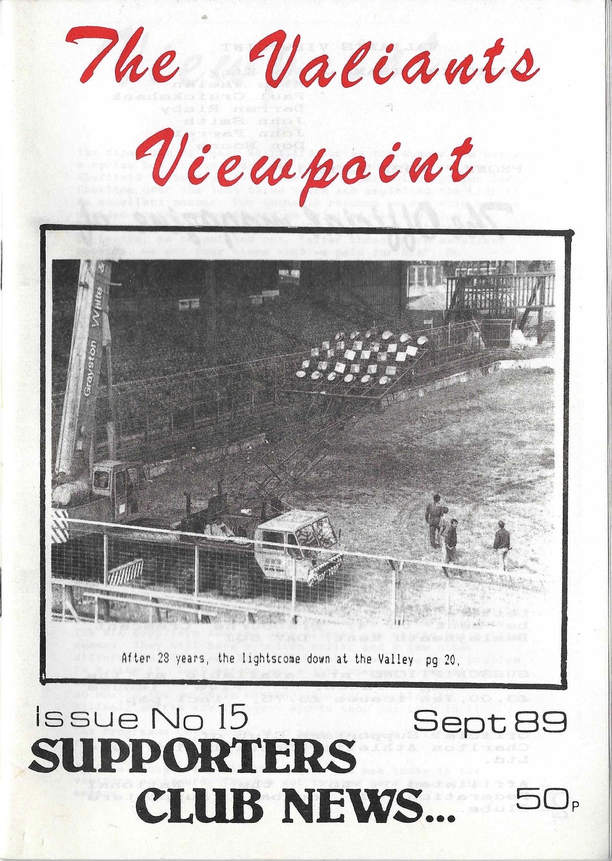 #FloodlightFriday; Valiants Viewpoint, Charlton